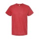 241 Tultex HEATHER RED