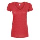 244 Tultex HEATHER RED