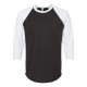 245 Tultex BLACK/ WHITE