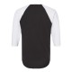 245 Tultex BLACK/ WHITE