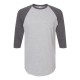 245 Tultex Heather Grey/ Heather Charcoal