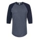 245 Tultex Heather Denim/ Navy