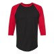 245 Tultex BLACK/ RED