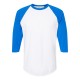 245 Tultex WHITE/ ROYAL
