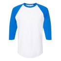 245 Tultex WHITE/ ROYAL