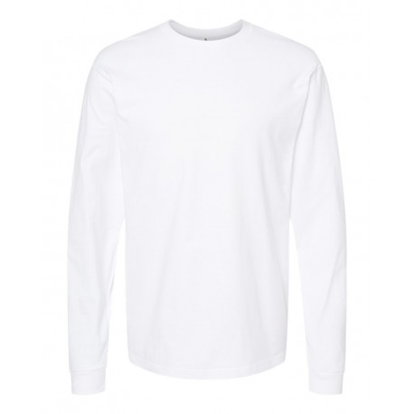 291 Tultex 291 Unisex Heavyweight Jersey Long Sleeve T-Shirt WHITE