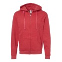 331 Tultex HEATHER RED