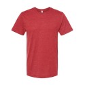 541 Tultex RED HEATHER