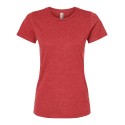 542 Tultex RED HEATHER
