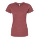 542 Tultex BURGUNDY HEATHER