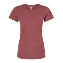 542 Tultex BURGUNDY HEATHER