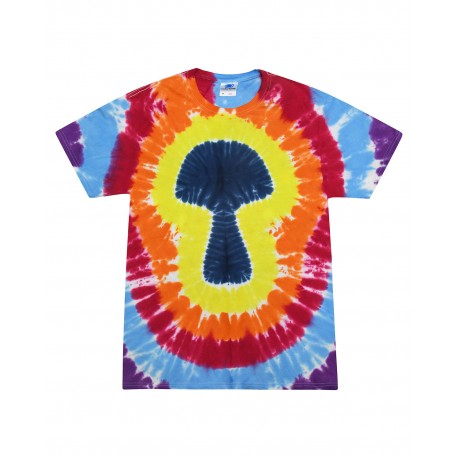 CD1150 Tie-Dye CD1150 Pink Ribbon T-Shirt MULTCLR MUSHROOM