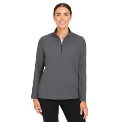 Devon & Jones DG410W Crownlux Performance Ladies' Windsor Welded Quarter-Zip