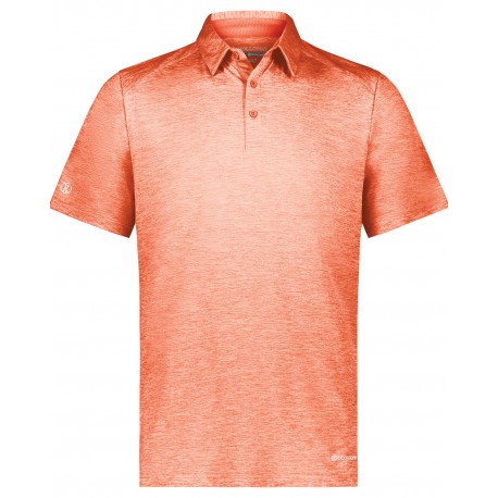 222572 Holloway 222572 Men's Electrify Coolcore Polo ORANGE HEATHER