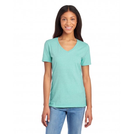 560WVR Jerzees 560WVR Ladies' Premium Blend V-Neck T-Shirt MINT TO BE