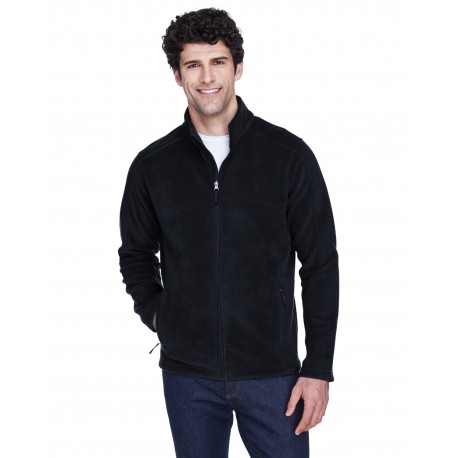 88190T Core 365 88190T Men's Tall Journey Fleece Jacket BLACK