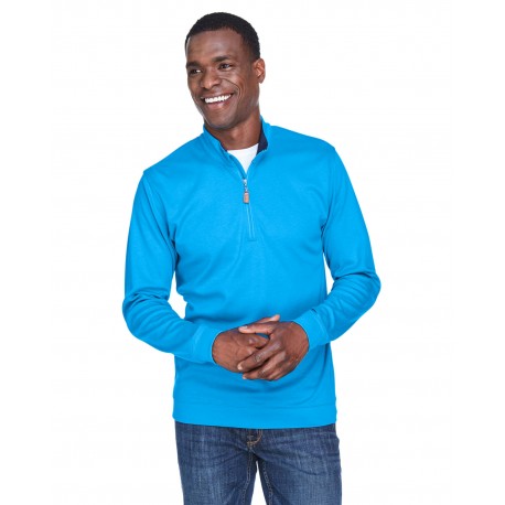 DG479 Devon & Jones DG479 Men's Drytec20 Performance Quarter-Zip OC BL/ NV/ OC BL