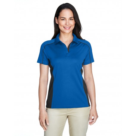 75113 Extreme 75113 Ladies' Eperformance Fuse Snag Protection Plus Colorblock Polo TRUE ROYAL/ BLK