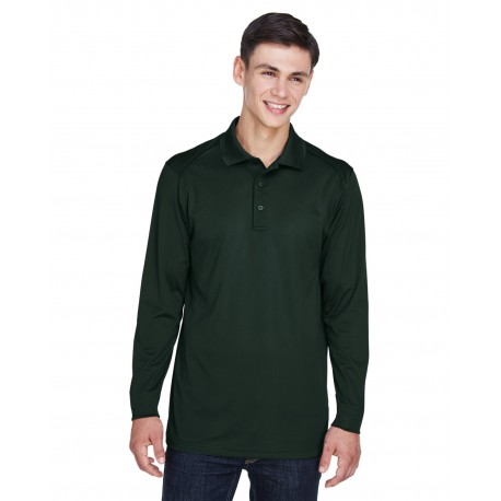 85111 Extreme 85111 Men's Eperformance Snag Protection Long-Sleeve Polo FOREST