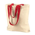 8868 Liberty Bags NATURAL/ RED
