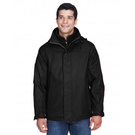 88130 North End 88130 Adult 3-In-1 Jacket BLACK