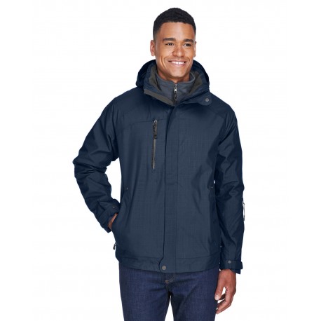 88178 North End 88178 Men's Caprice 3-In-1 Jacket With Soft Shell Liner CLASSIC NAVY