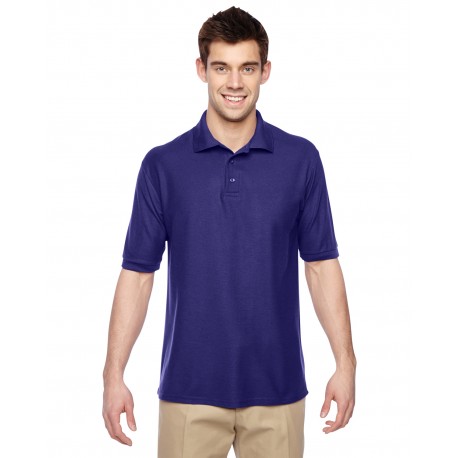 537MSR Jerzees 537MSR Adult Easy Care Polo DEEP PURPLE