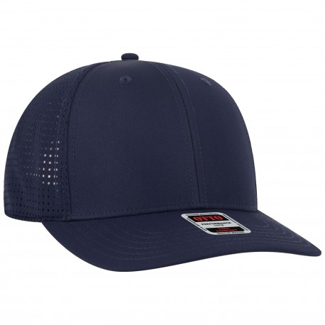 27-2 OTTO Cap 27-2 6 Panel Mid Profile Style Baseball Cap 004 - Navy