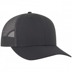 OTTO Cap 112-3 6 Panel Mid Profile Mesh Back Trucker Hat