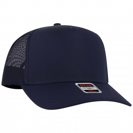 32-1 OTTO Cap 32-1 5 Panel Mid Profile Mesh Back Trucker Hat 004 - Navy