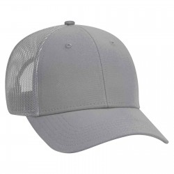 OTTO Cap 83-1273 6 Panel Low Profile Mesh Back Trucker Hat
