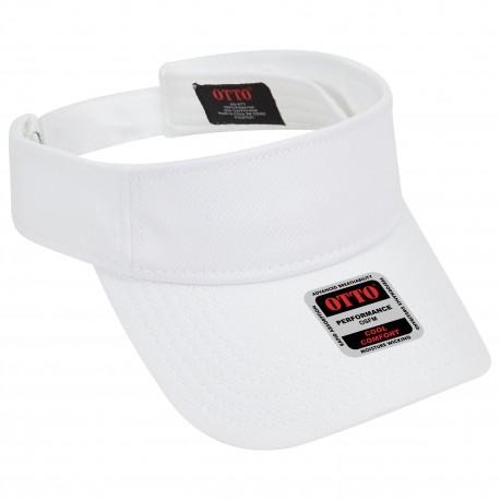 60-973 OTTO Cap 60-973 Sun Visor 016 - White