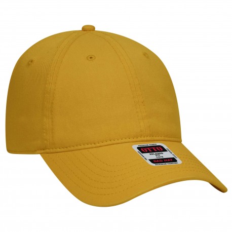 18-772 OTTO Cap 18-772 6 Panel Low Profile Dad Hat 045 - Mustard