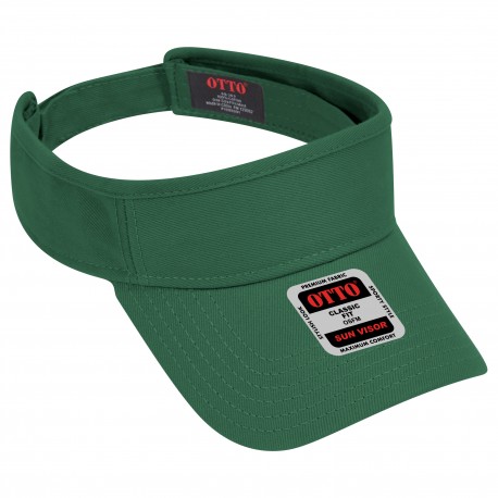 60-263 OTTO Cap 60-263 Sun Visor 017 - Dk. Green