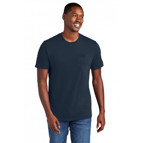 DT6000P District DT6000P Very Important Tee with Pocket NEW NAVY