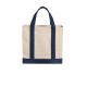 BG429 Port Authority Natural/ River Blue Navy