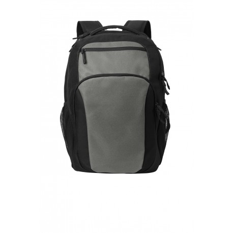 BG232 Port Authority BG232 Transport Backpack Gusty Grey/ Black