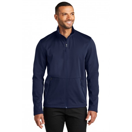 J617 Port Authority J617 Flexshell Jacket TRUE NAVY