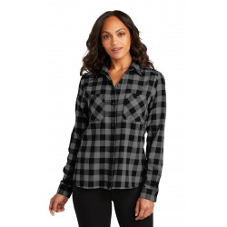 Port Authority LW669 Women's Plaid Flannel Shirt