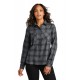 LW669 Port Authority Grey/ Black Open Plaid