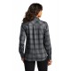 LW669 Port Authority Grey/ Black Open Plaid