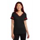 LST6041 Sport-Tek Black/ Deep Red