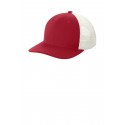 STC46 Sport-Tek Deep Red/ White