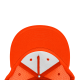 1040 Decky Wht/Orange