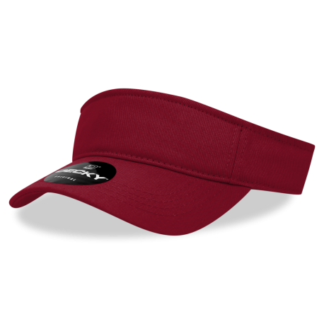 3001 Decky 3001 Cotton Visor MAROON