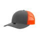 6021 Decky Charcoal/Orange