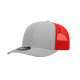 6021 Decky Heather  Grey/Red