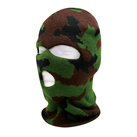 8032 Decky 8032 Camo 3 Holes Mask WOODLAND