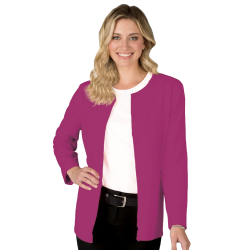 Blue Generation BG4701 Ladies' Long Sleeve Button Front Cardigan