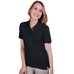 Blue Generation BG6203 Ladies' Teflon Pique Polo